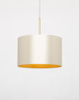 Caribou Satin Silk Gold Lining Lampshade