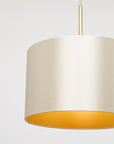 Caribou Satin Silk Gold Lining Lampshade