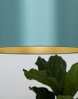 Celestial Satin Silk Gold Lining Lampshade
