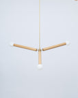 English Oak Tilt Dim to Warm Sphere Pendant