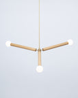 English Oak Tilt Dim to Warm Sphere Pendant