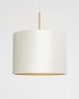 PORCELAIN SILK CHAMPAGNE LINING LAMPSHADE