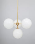 Soraya Four Opal Globe Cluster Pendant