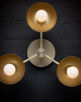 Triple Half Cup Dome Wall Sconce Tala Sphere I