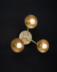 Triple Half Cup Dome Wall Sconce Tala Sphere I