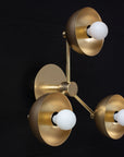 Triple Half Cup Dome Wall Sconce Tala Sphere I