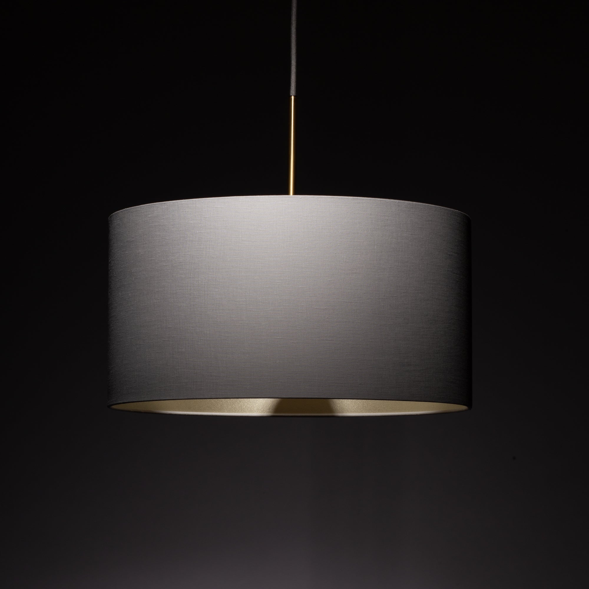 GLACIER LINEN CHAMPAGNE LINING LAMPSHADE