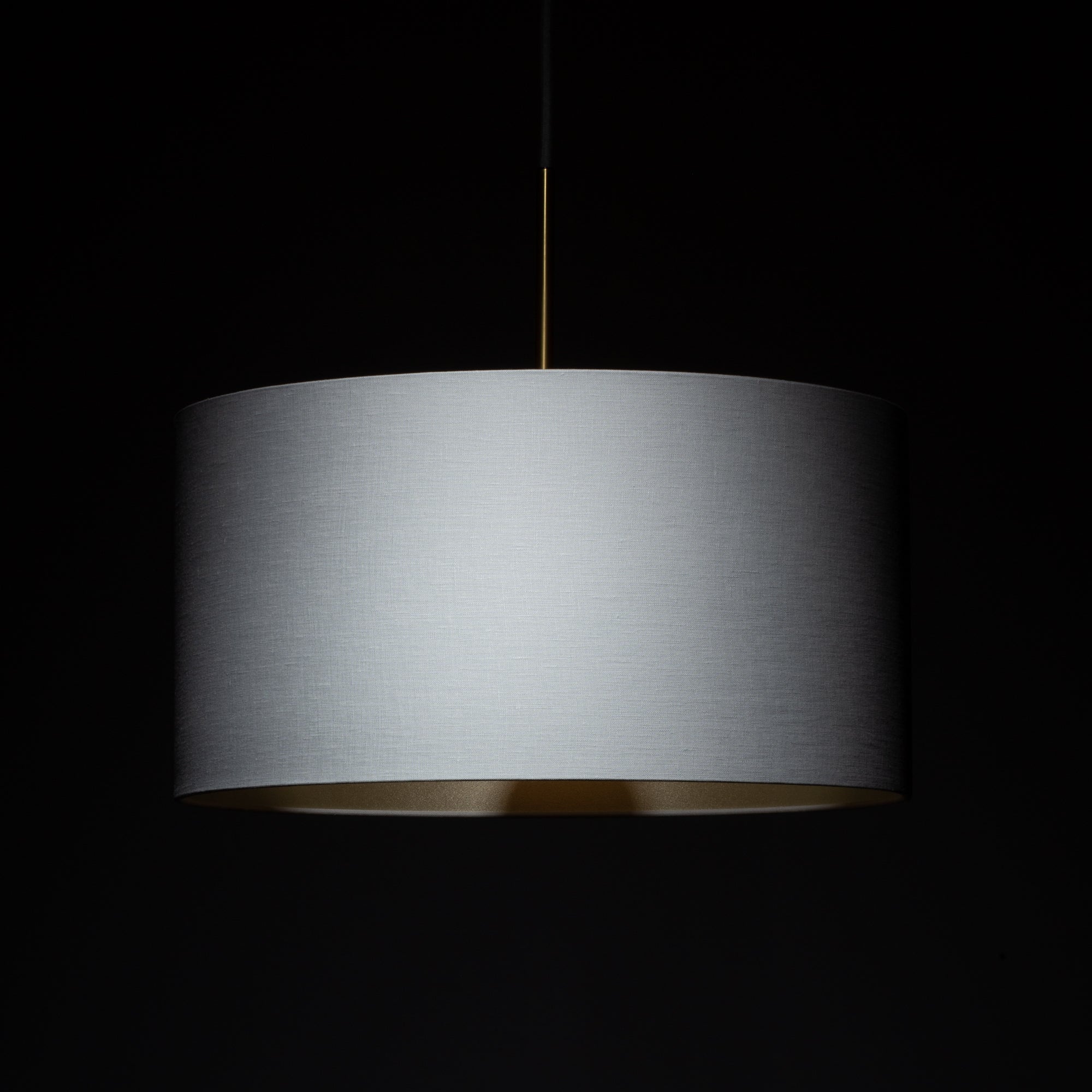 GLACIER LINEN CHAMPAGNE LINING LAMPSHADE