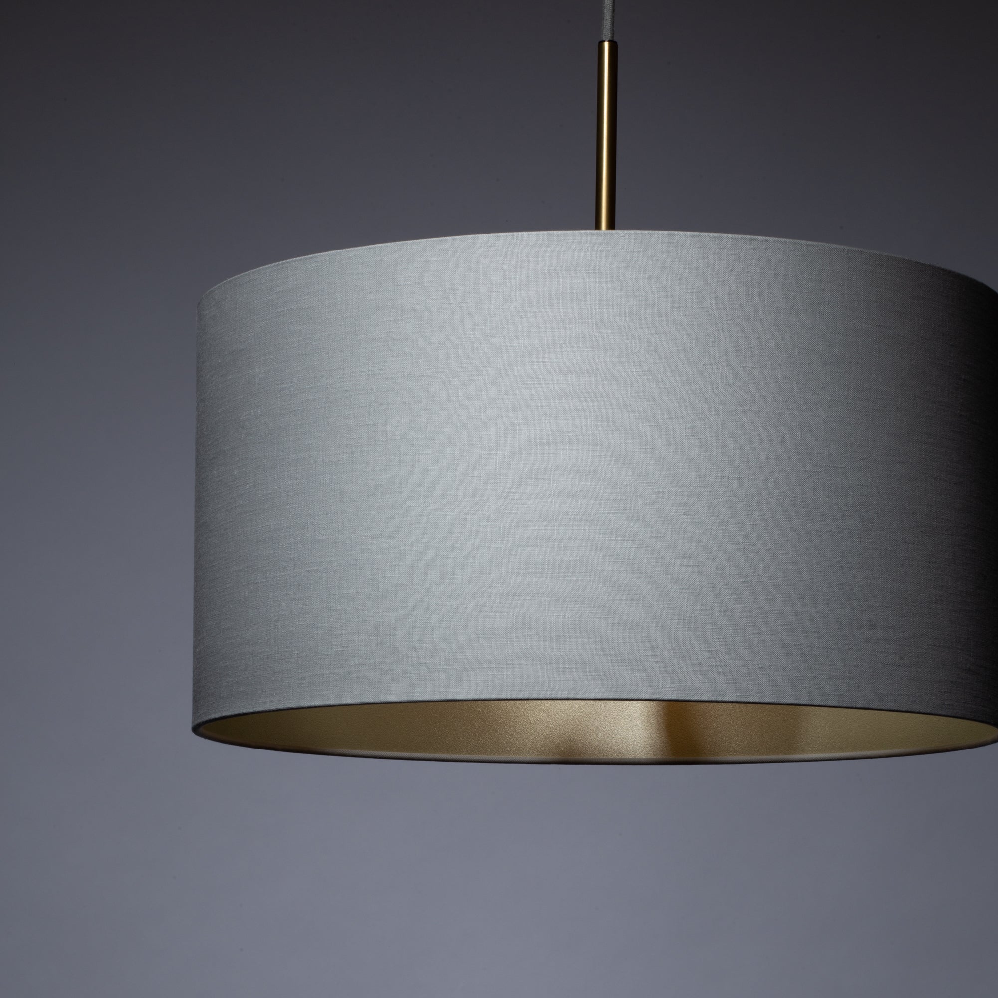 GLACIER LINEN CHAMPAGNE LINING LAMPSHADE