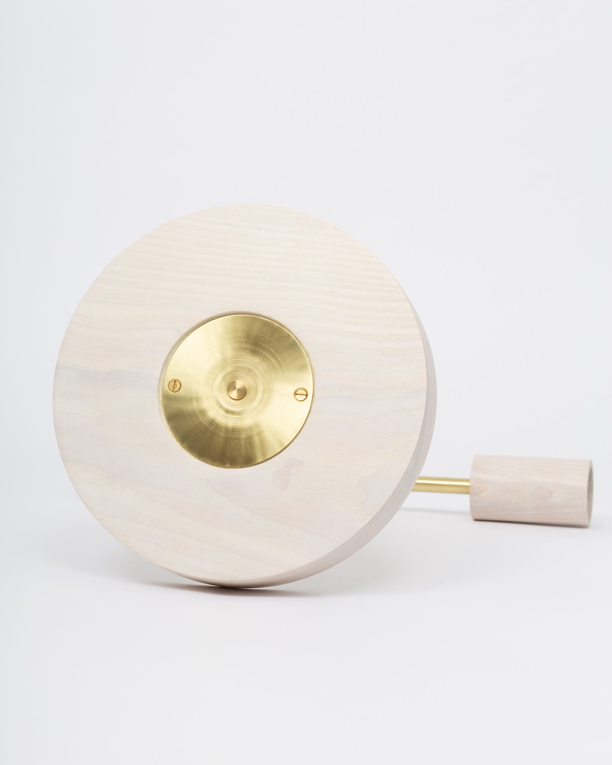 Oslo White Ash Double Sphere Dim To Warm Table Lamp