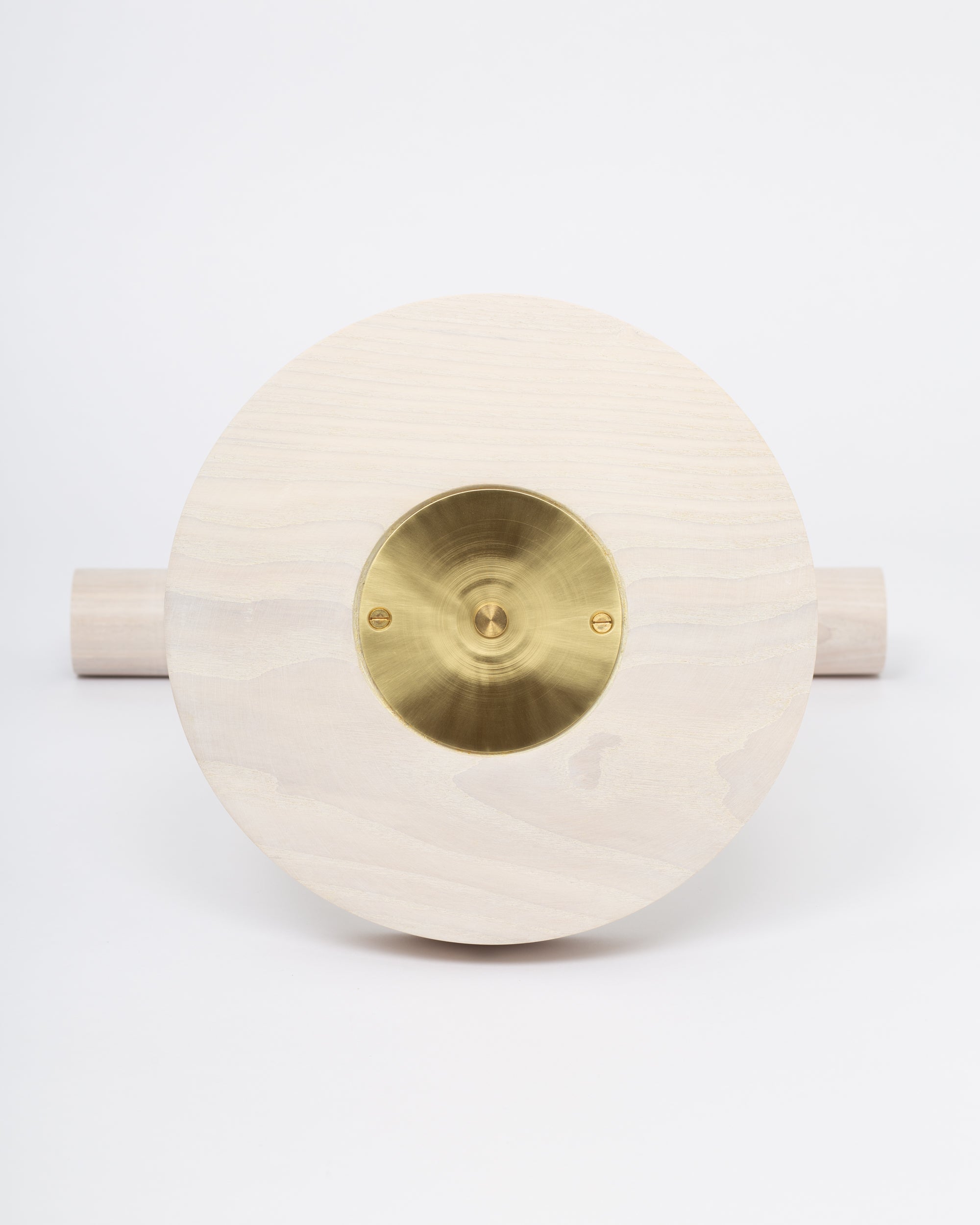 Oslo White Ash Double Sphere Dim To Warm Table Lamp