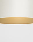 PORCELAIN SILK CHAMPAGNE LINING LAMPSHADE