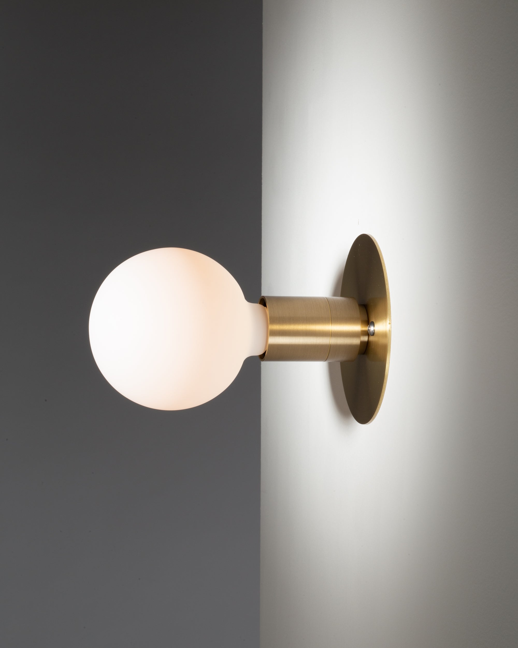 Sphere Flush Mount Wall Sconce