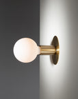 Sphere Flush Mount Wall Sconce