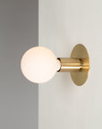 Sphere Flush Mount Wall Sconce