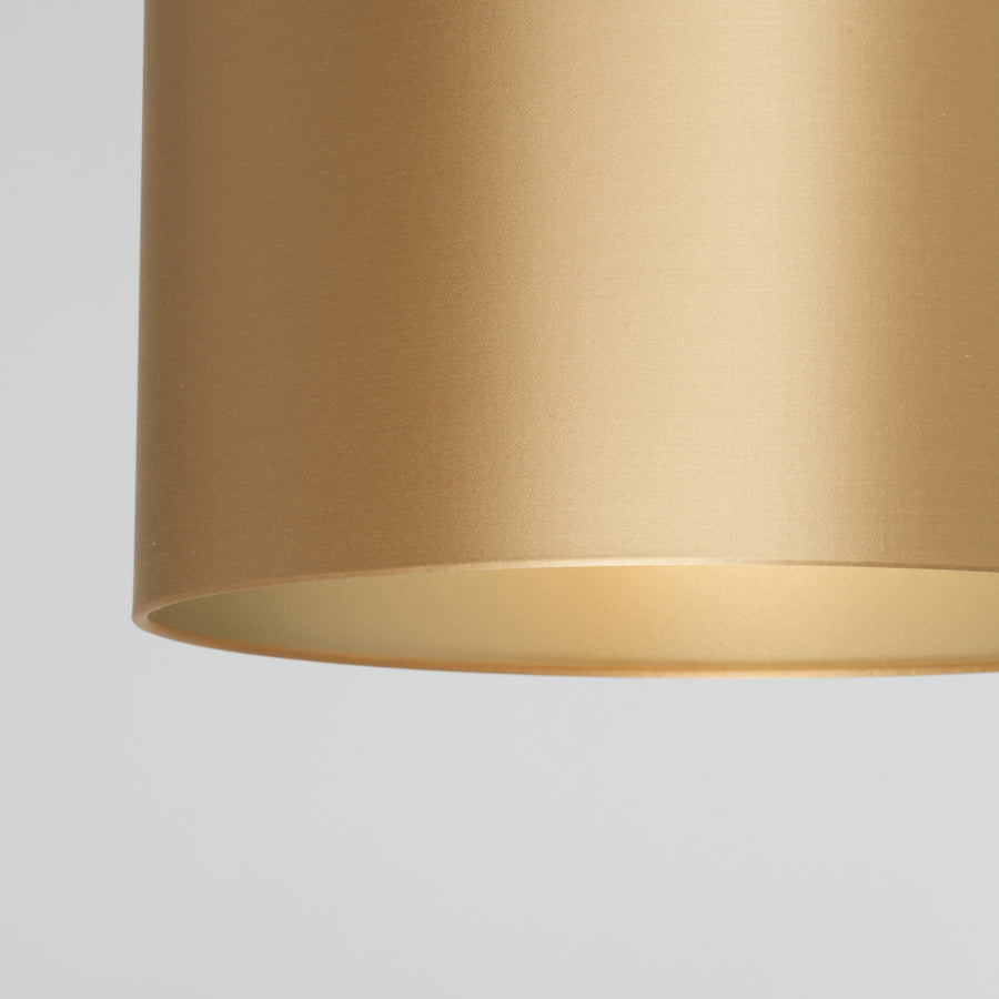 VINSANTO SATIN SILK CHAMPANGE LINING LAMPSHADE