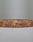 Dove grey copper marble lampshade