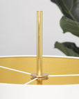 Porcelain Silk Gold Lining Lampshade